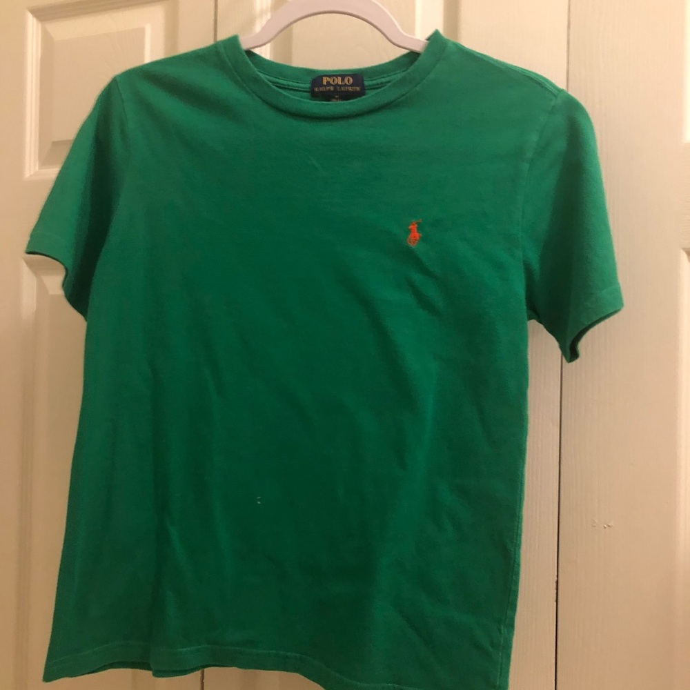 Boys Green Polo Tee